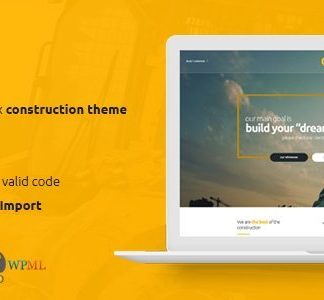 Consta - One Page Construction Wordpress Theme