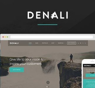 Denali - Responsive Multi-Purpose Wordpress Theme