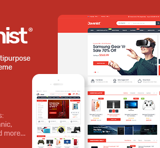 Javenist - Multipurpose Ecommerce Wordpress Theme