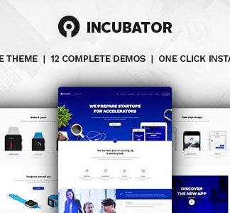 Incubator - Wordpress Startup Business Theme