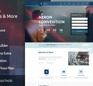 Aeron – Premium Responsive Corporate Theme