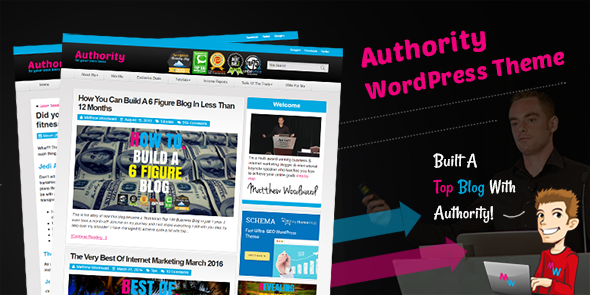 Authority - Blogging Wordpress Theme