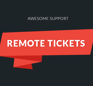 Awesome Support - Remote Tickets