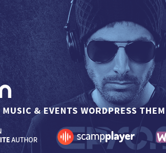 Epron – Responsive Music & Events Wordpress Theme