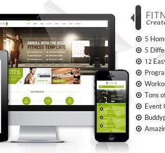 Fitness Zone | Gym & Fitness Theme, Perfect Fit For Fitness Centers And Gyms