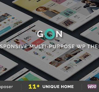 Gon | Responsive Multi-Purpose Wordpress Theme