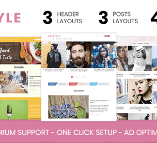 Mythemeshop Lifestyle – Elegant Wordpress Theme