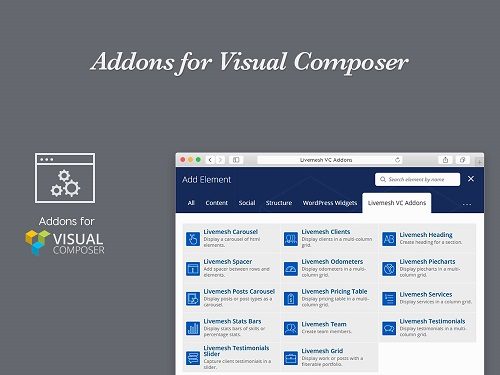 Livemesh – Addons For Visual Composer Pro