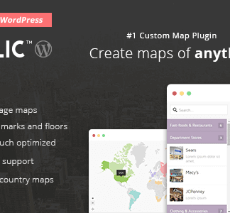 Mapplic – Custom Interactive Map Wordpress Plugin