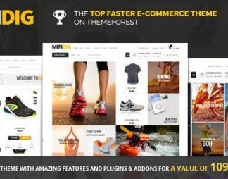 Mindig: A Flat & Multipurpose Ecommerce Theme