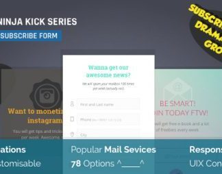 Ninja Kick: Subscription Wordpress Plugin