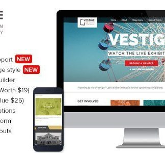 Vestige Museum – Responsive Wordpress Theme