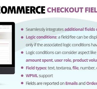 WooCommerce Checkout Fields & Fees