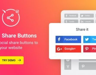 Wordpress Social Share Plugin – Share Buttons