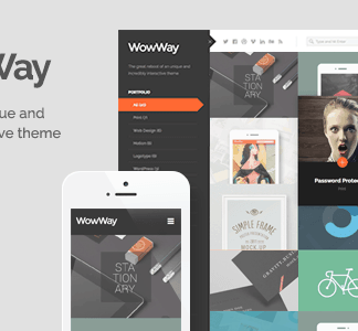 Wowway – Interactive & Responsive Portfolio Theme