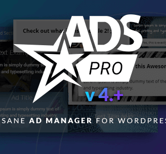 Ads Pro – Multi-Purpose Wordpress Ad Manager