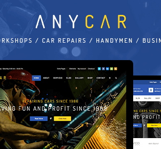 Anycar – Automotive Car Dealer Dealership Wordpress Theme