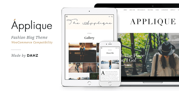 Applique – Fashion Blog Theme