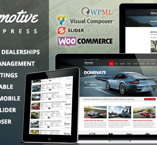 Automotive – Car Dealership Business Wordpress Theme