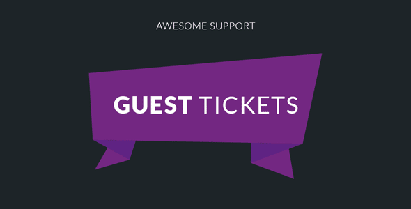 Awesome Support - Guest Tickets