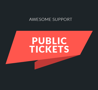 Awesome Support - Public Tickets