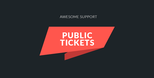 Awesome Support - Public Tickets