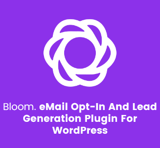 Bloom – Email Opt-In And Lead Generation Plugin For Wordpress