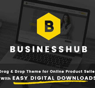 Business Hub – Responsive Wordpress Theme For Online Business