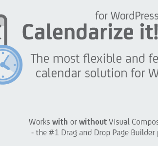 Calendarize It! – Calendar Solution For Wordpress + Addons