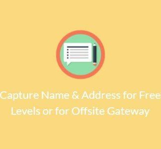 Paid Memberships Pro – Capture Name & Address For Free Levels Or For Offsite Gateway