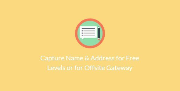 Paid Memberships Pro – Capture Name & Address For Free Levels Or For Offsite Gateway