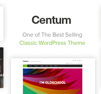 Centum – Responsive Wordpress Theme