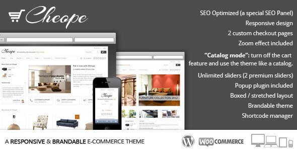 Cheope Shop – Flexible E-Commerce Theme