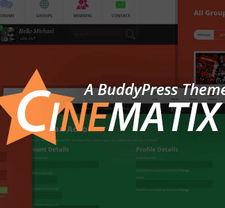 Cinematix – Buddypress Theme