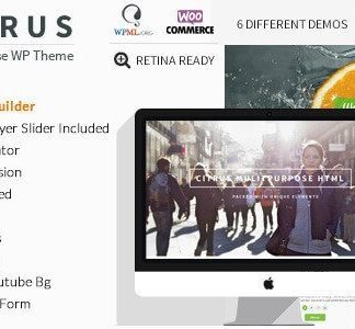 Citrus – Creative One Page Multi-Purpose Theme