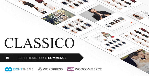 Classico – Responsive Woocommerce Wordpress Theme