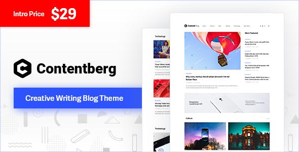 Contentberg - Blog & Content Marketing Theme