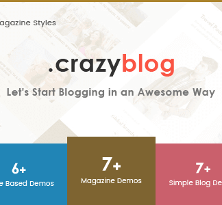 Crazyblog – Start A Blog Or Magazine For Adsense Or Affiliate Business