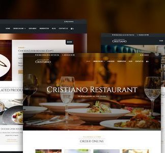 Cristiano Restaurant - Cafe & Restaurant Wordpress Woocommerce Theme