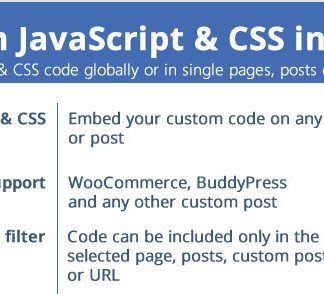 Custom JavaScript & CSS in Pages