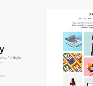 Dreamy Lite - Responsive Portfolio Wordpress Theme