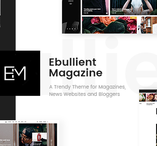Ebullient - Modern News and Magazine Theme