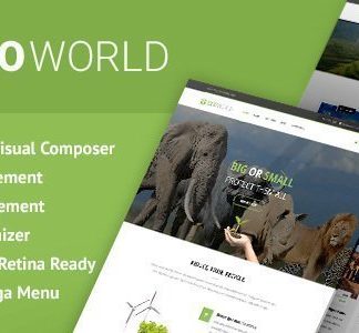 Eco World - Nature, Ecology & Ngo Wordpress Theme