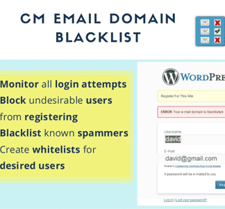 Email Domain Blacklist Plugin For Wordpress By Creativeminds