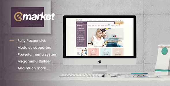 Emarket – Multi-Purpose Woocommerce Wordpress Theme