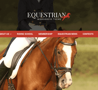 Equestrian – Horses & Stables Wordpress Theme