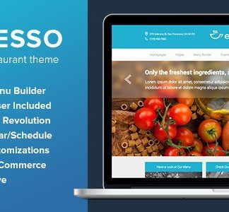 Espresso - A WordPress Theme for Restaurants