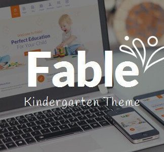 Fable – Children Kindergarten Wordpress Theme