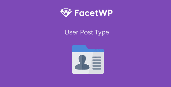 Facetwp User Post Type