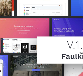 Faulkner - Responsive Multiuse WordPress Theme for Companies and Freelancers